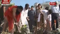 Baba Ramdev undertakes cleanliness drive