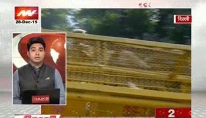 Speed@100: Kirti Azad supporters protest