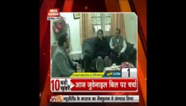Nirbhaya parents protest, meet Mukhtar Abbas Naqvi