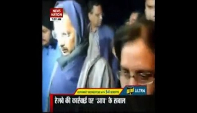 Kejriwal meets slum dwellers