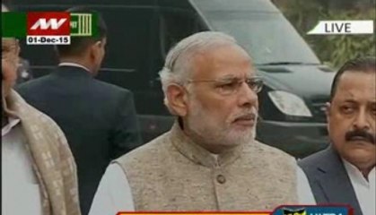 PM Narendra Modi to speak on intolerance today