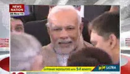 Narendra Modi speaks of non-discrimination and equality