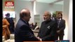 PM Modi shakes hand with Nawaz Sharif at Paris climate summit