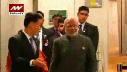 Modi reaches Singapore on two-day visit