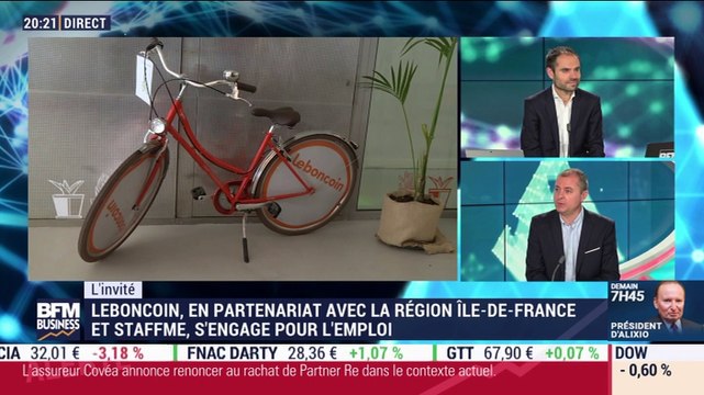 Antoine Jouteau (Leboncoin) : Leboncoin en partenariat avec la région Île-de-France et StaffMe s'engage pour l'emploi - 12/05