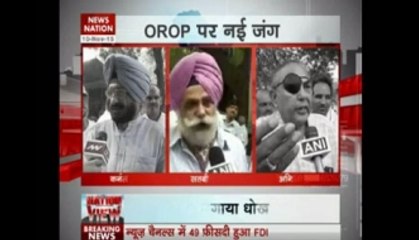OROP: Ex servicemen return medals to protest govt notification