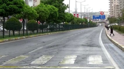 Medeniyetler şehri Mardin sokağa çıkma kısıtlamasının 1'nci gününde sessizliğe büründü