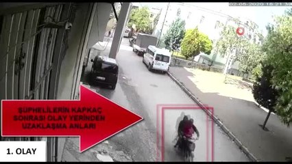 Kapkaççılar önce kameraya sonra polise yakalandı