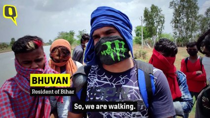 Train or No Train, Many Migrants Can Only Walk Home From Karnataka