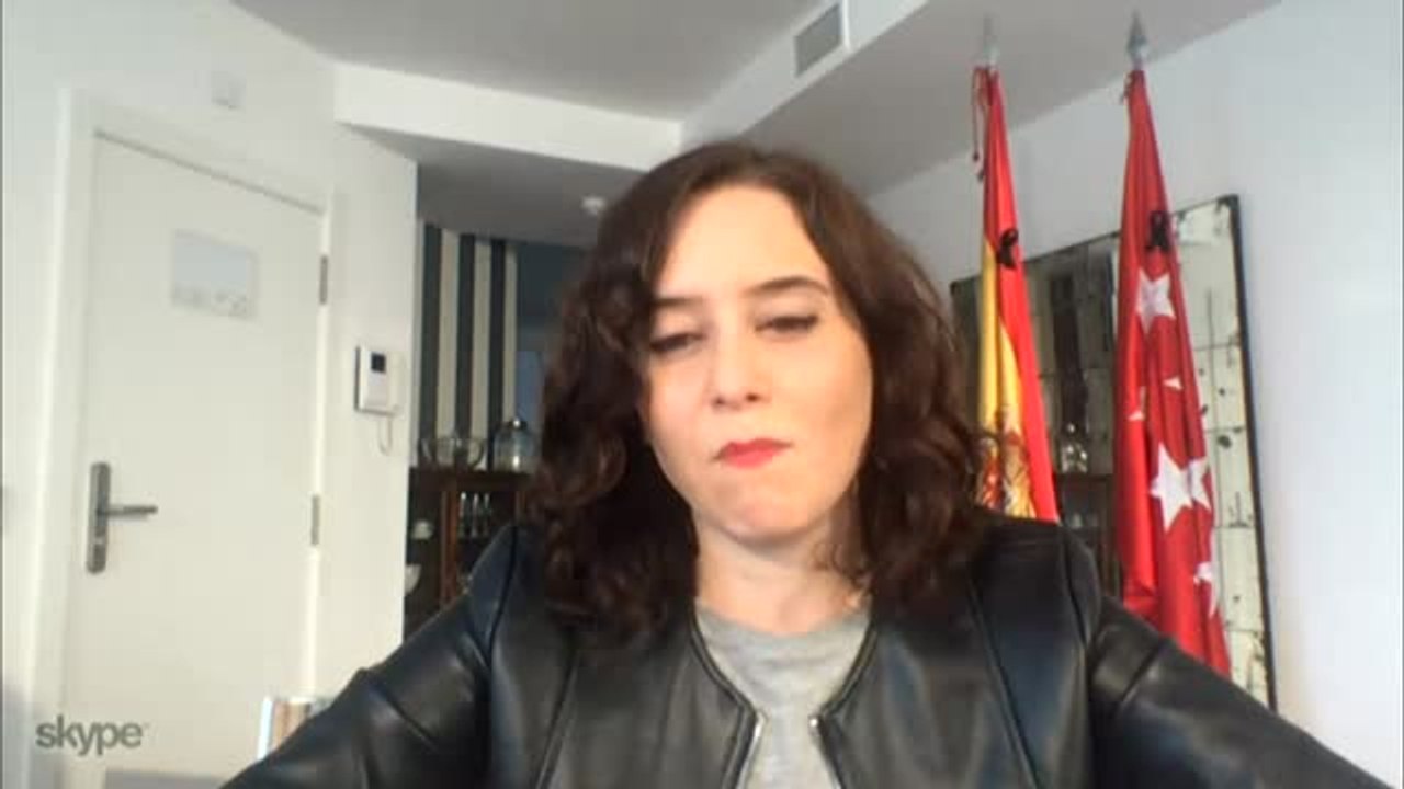 Ayuso asegura que "el COVID va a estar entre nosotros entre uno o dos años o incluso más"