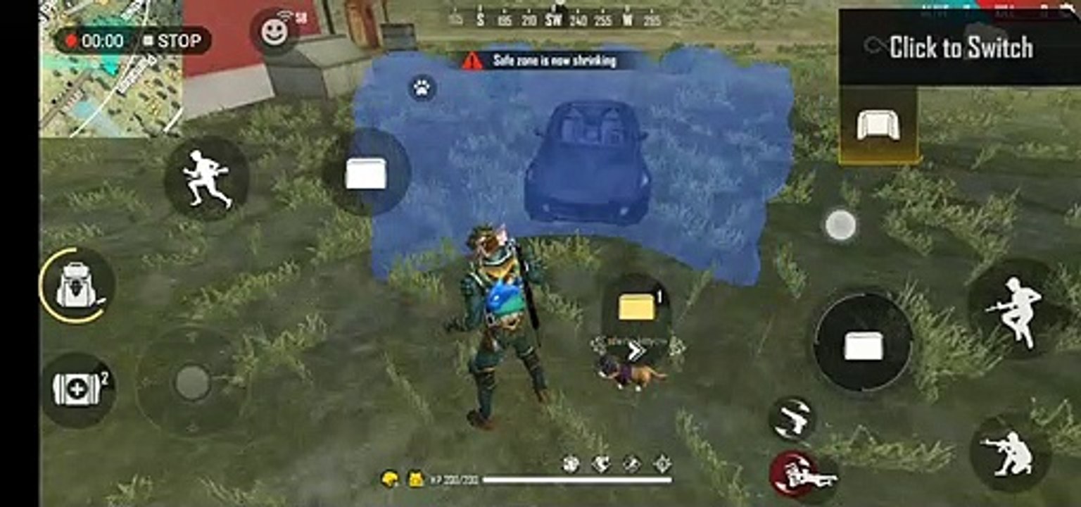 Free fire car magic