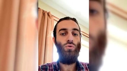 Karantina yurdundan tahliye olan öğrencilerden teşekkür videosu
