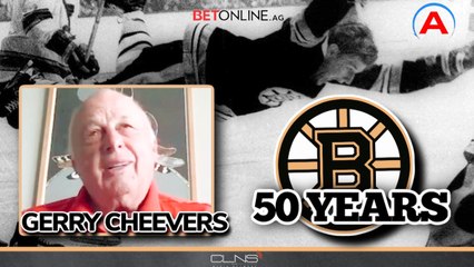 Bruins’ Gerry Cheevers Remembering 1970 Stanley Cup & Bobby Orr Magic
