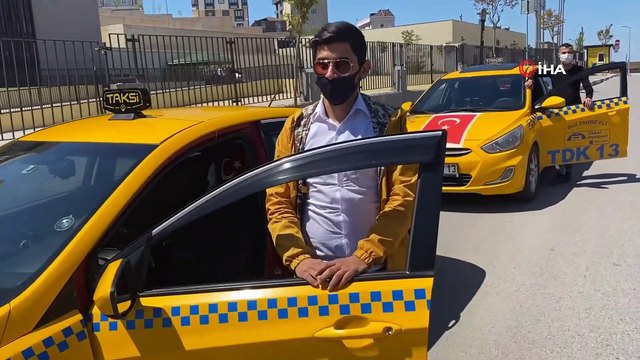 Sultanbeyli’de Taksicilerden Sağlıkçılara Ücretsiz Taşıma Hizmeti