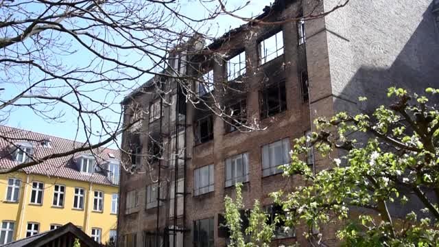 Danimarka'daki cami yangınında kundaklama şüphesi