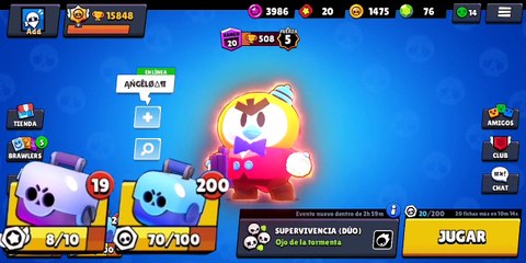 POR FIN  !!!! YA TENGO A LEON, MI PRIMER BRAWLER LEGENDARIO