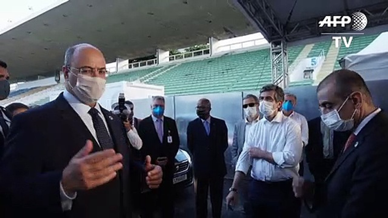 Rio inaugura Hospital de Campanha