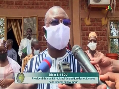 RTB / Covid 19 - Le Comité régional de gestion des épidémies de la Boucle du Mouhoun fait le point de la situation de la maladie