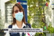 OPS donó insumos de protección para el personal médico