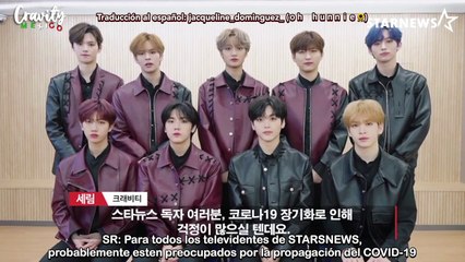 CRAVITY ｜  MENSAJE DE APOYO DEBIDO AL COVID-19【STARNEWS】 《SUB ESPAÑOL》