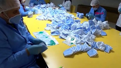 Malatya'da üretilen maske, 1 milyarın üzerinde sipariş aldı