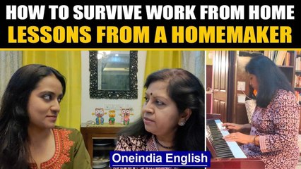 Lessons on how to survive work from home from someone who is a pro!: Watch video | Oneindia News
