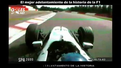 El mejor adelantamiento de la historia de la F1