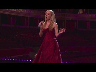 Katherine Jenkins sings from an empty Royal Albert Hall on VE Day