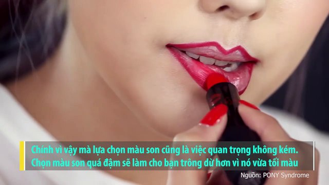 Những sai lầm khi trang điểm làm cho gương mặt bạn trông già hơn