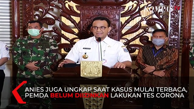 Anies Curhat ke Media Asing: Frustasi pada Menkes Terawan