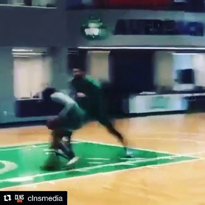 JAYLEN BROWN Demolishes CELTICS Teammate with a MONSTER DUNK!!
