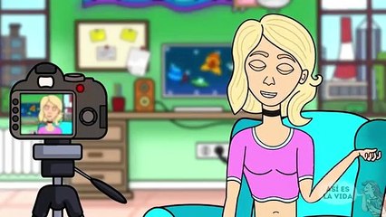 Mi padrastro muestra mi habitación en línea a través de una cámara secreta