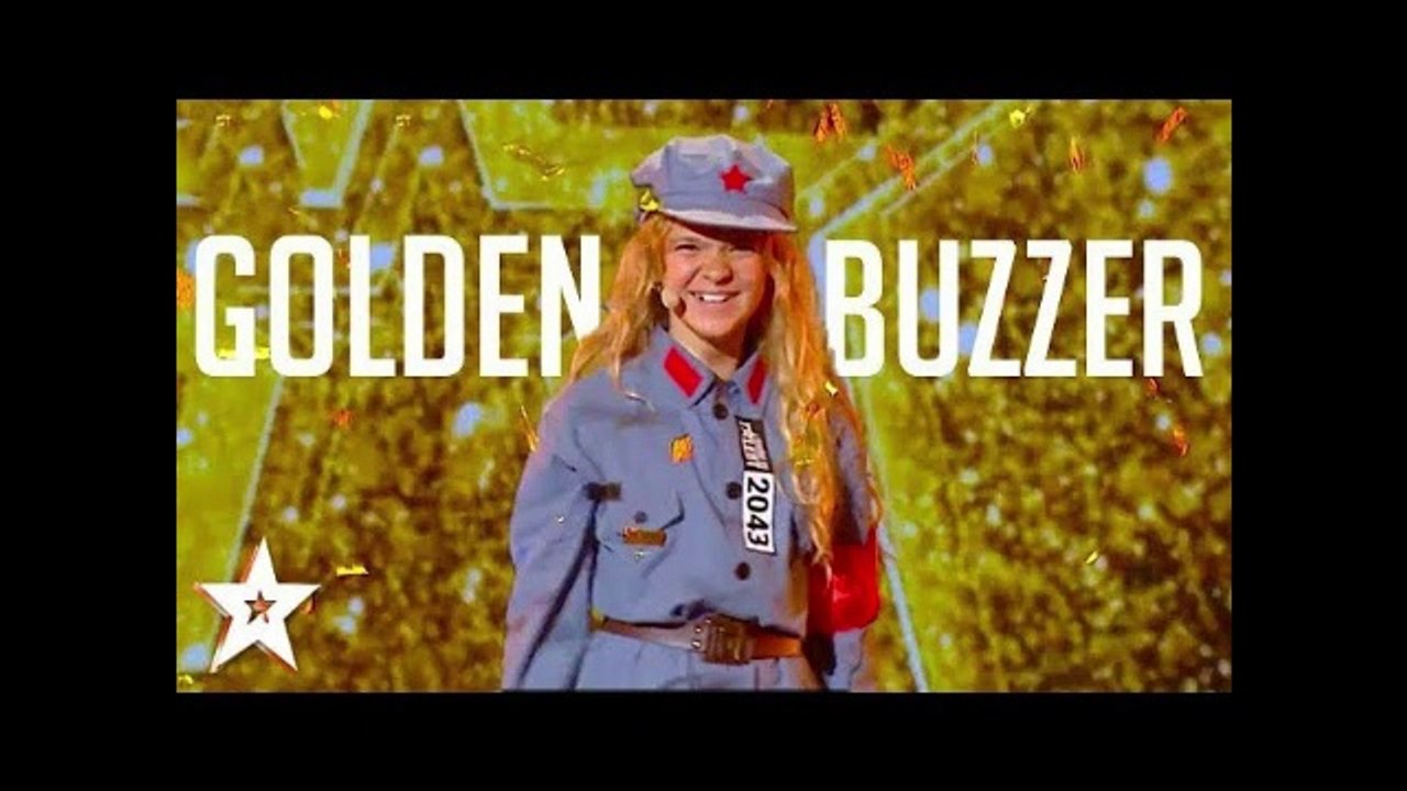 Kid Singer Get GOLDEN BUZZER on Romania's Got Talent 2020 | Got Talent Global