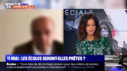 Fransa Milli Eğitim Bakanı tuvaletten canlı yayın yapınca pantolonsuz çıktı