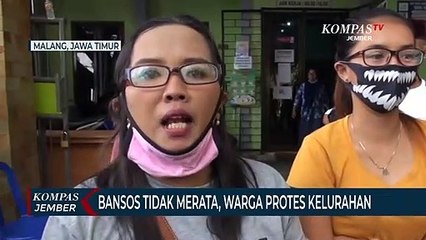 Bansos Tidak Merata, Warga Protes di Kantor Kelurahan