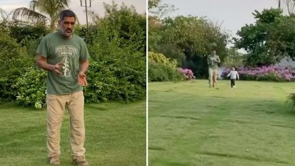 #Watch : MS Dhoni's New Look During Lockdown | Oneindia Telugu