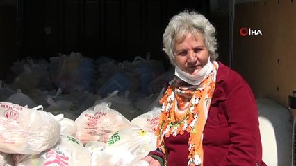 Ayvalık’ın “Şefkat Annesi” yardım rekoruna koşuyor