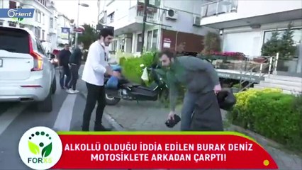 ممثل تركي شهير يصدم دراجة نارية بسيارته تحت تأثير الكحول