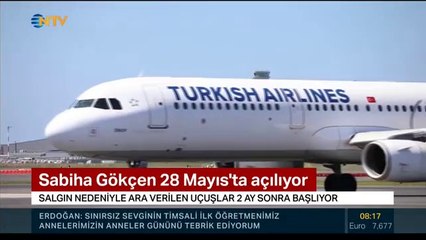 Sabiha Gökçen Havaalanı 28 Mayıs'ta uçuşlara yeniden başlıyor