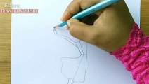 How to draw a Girl with Butterfly wings for beginners __ Fairy Drawing - Pencil sketch __ Art video