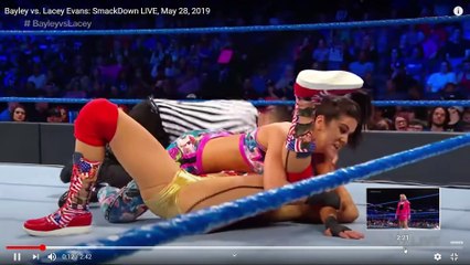 Bayley vs. Lacey Evans_ SmackDown LIVE, May 28, 2019