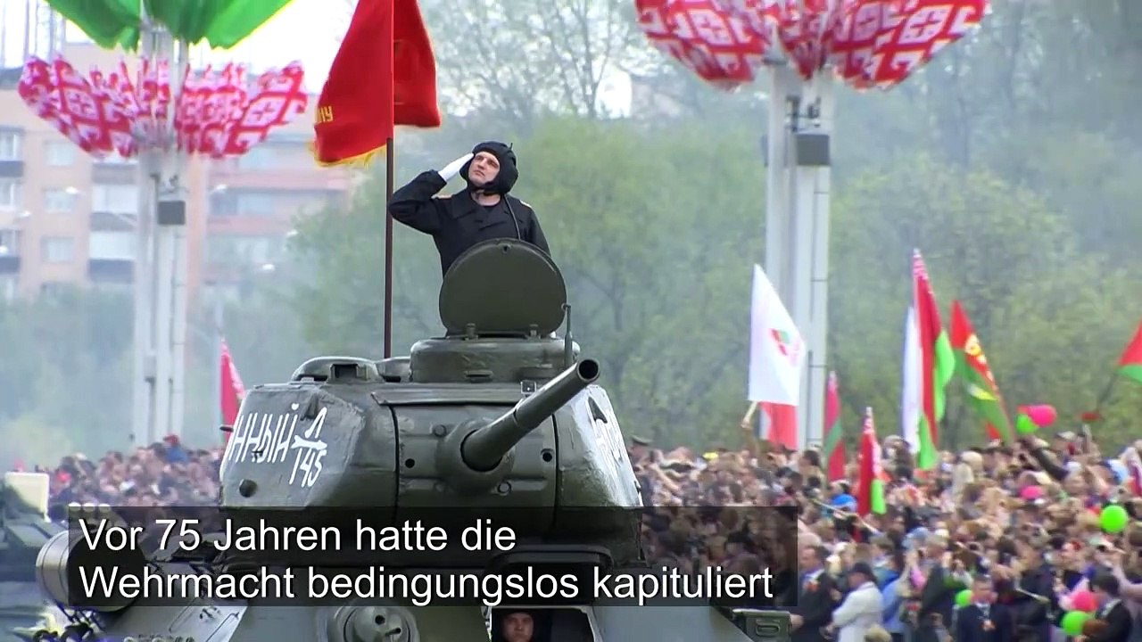 Große Militärparade in Belarus - trotz Corona