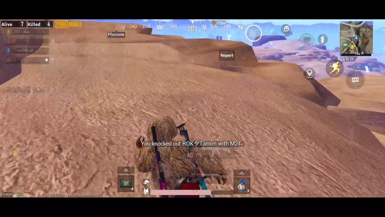 Pubg m24 quick sniper shot ❣️