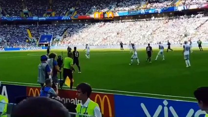 Fancam: Argentina 1-1 Iceland