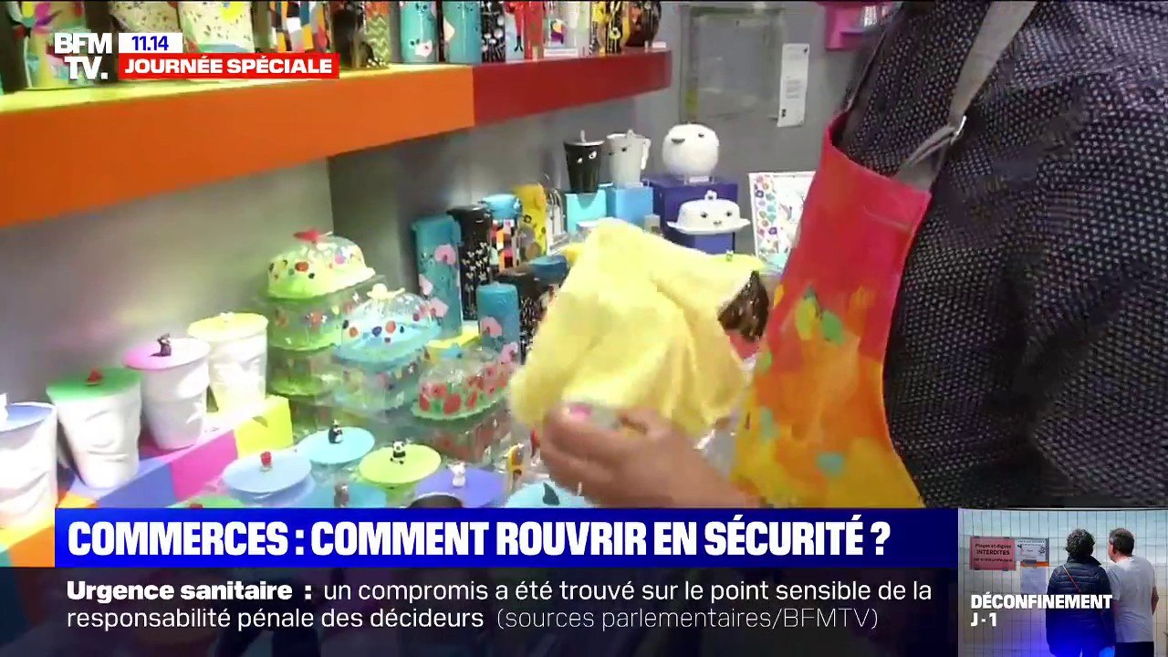 Déconfinement: comment rouvrir les commerces en toute sécurité ?