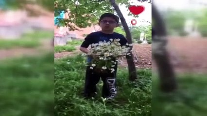 Gercüş'te çocuklar Anneler Gününü evlerinde hazırladıkları kliple kutladı