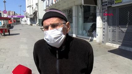 65 YAŞ ÜSTÜ SOKAĞA ÇIKTI