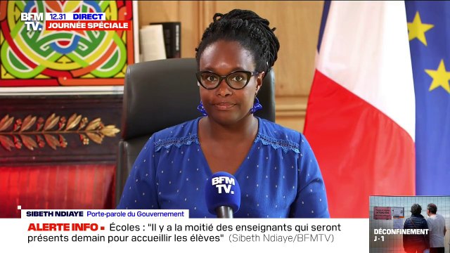 Sibeth Ndiaye à propos du déconfinement: Les Français ne sont pas des enfants