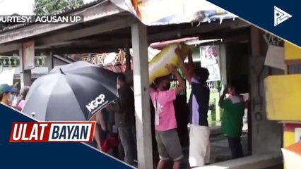 Pamimigay ng ayuda sa Agusan del Norte, patuloy