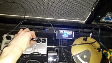 MXR Flanger Volume Issue